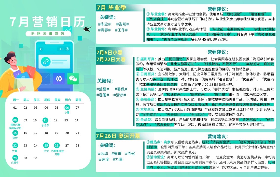 云互動(dòng)系統(tǒng)發(fā)布7月互動(dòng)營(yíng)銷日歷 把握營(yíng)銷密碼